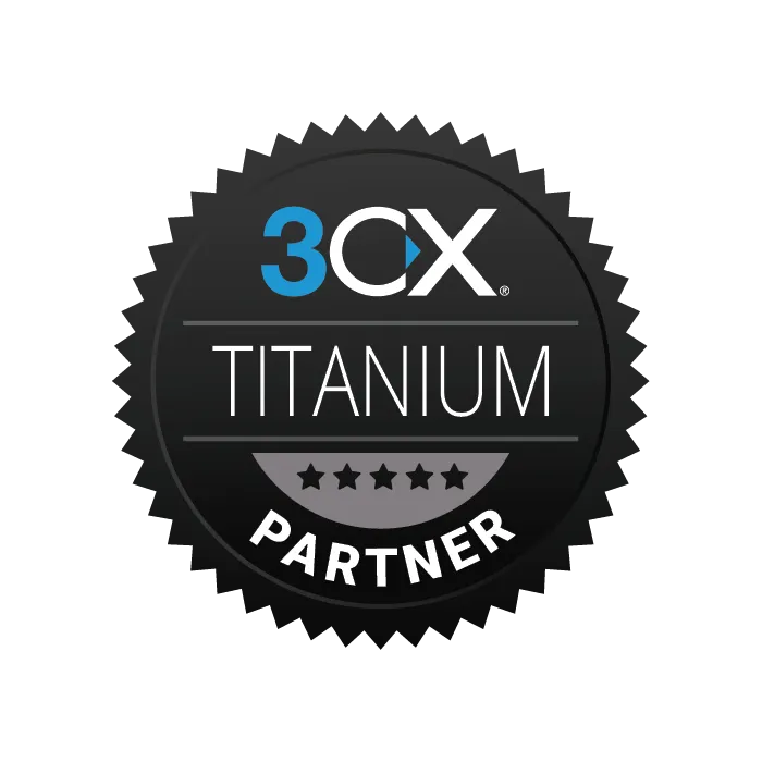 Official 3CX Titanium Partner seal